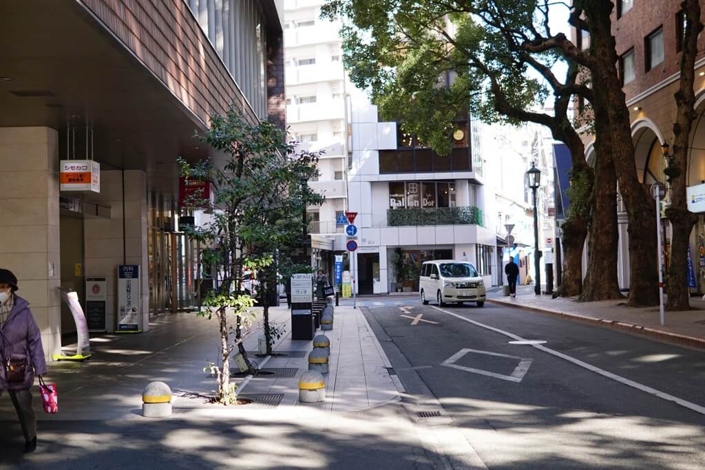 大地のうどん　場所