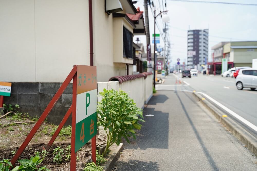 ガネーシャ　熊本　駐車場
