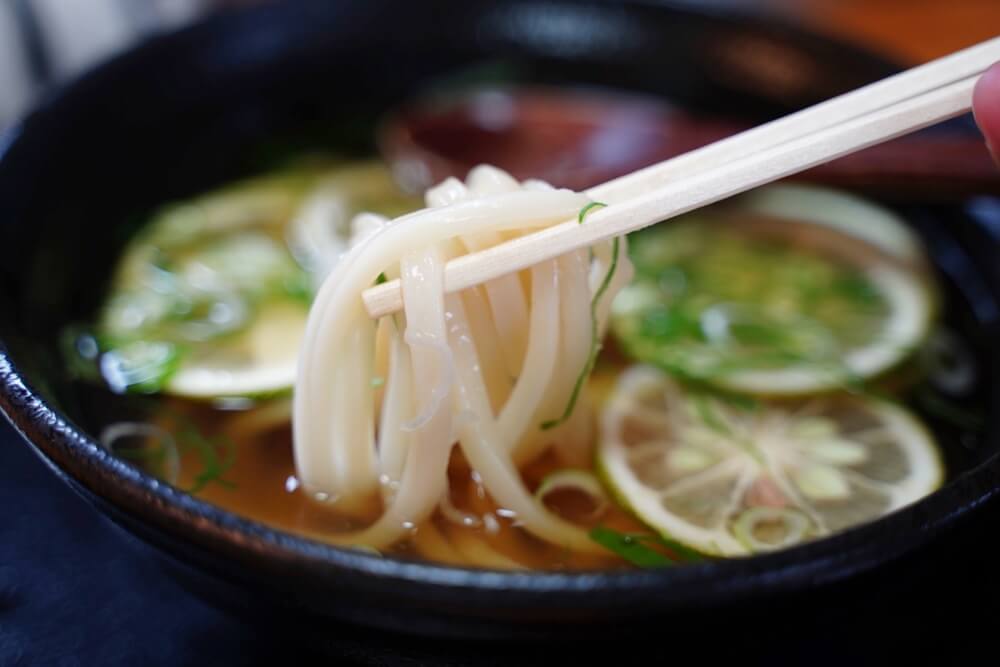 山もみじ　熊本　うどん