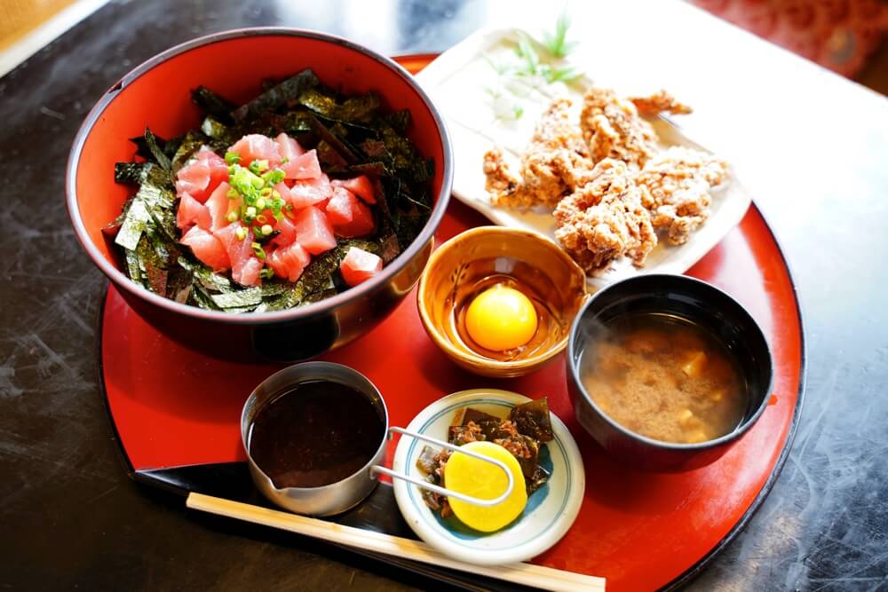 かぐら 熊本 マグロ丼