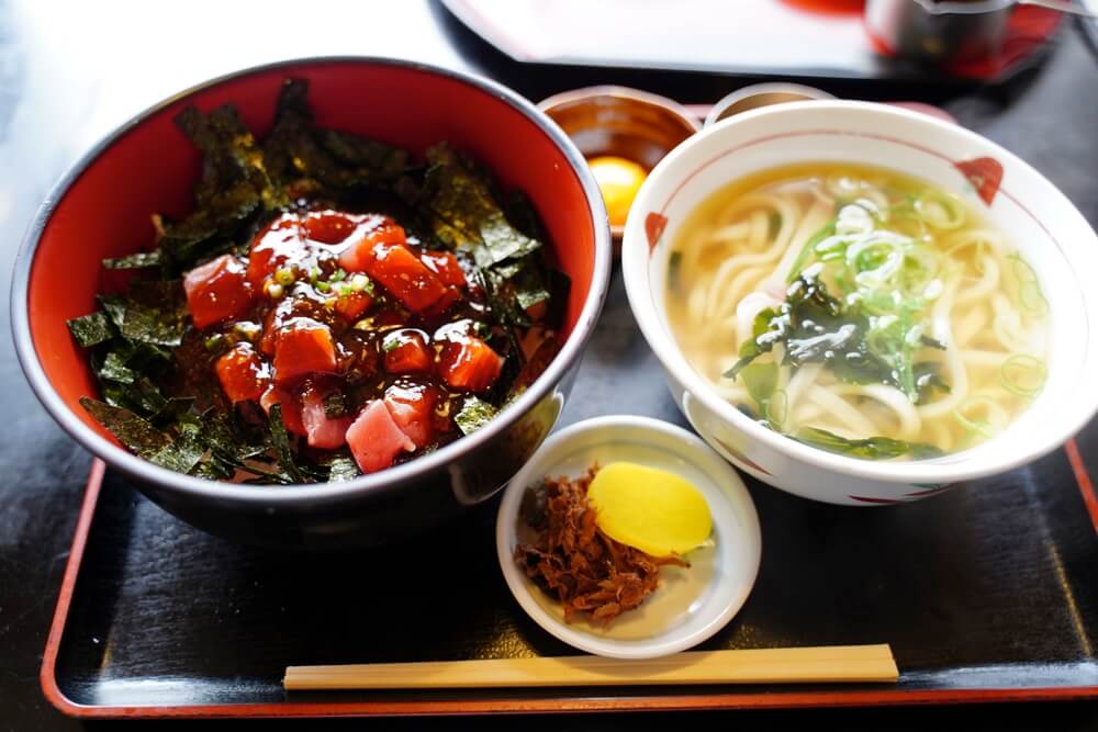 かぐら 熊本 マグロ丼