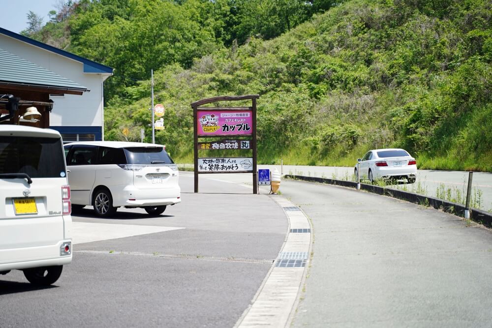 カップル ソフトクリーム 小国町