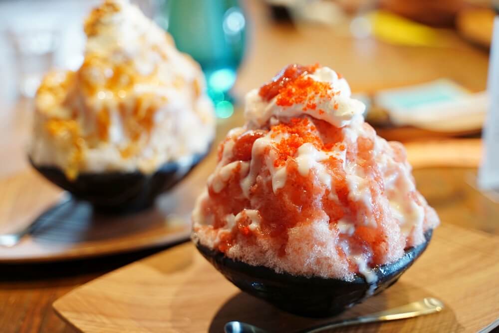 発酵カフェマルカメ 山鹿 かき氷