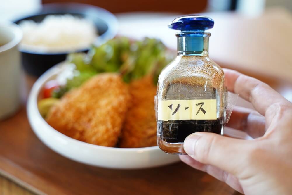 益城食堂 アジフライ