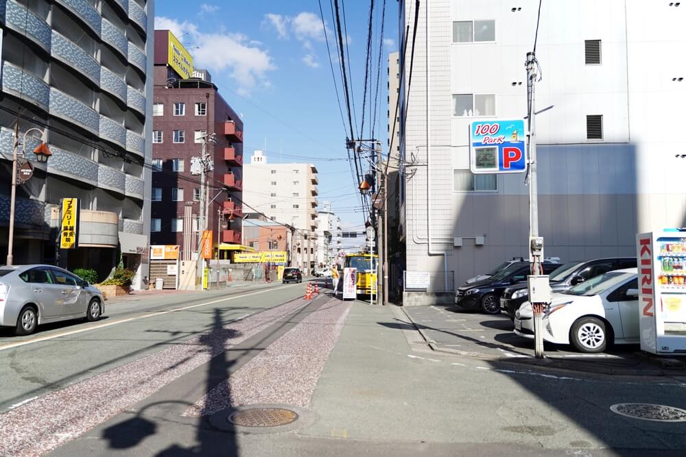 ロカカフェ 熊本 駐車場