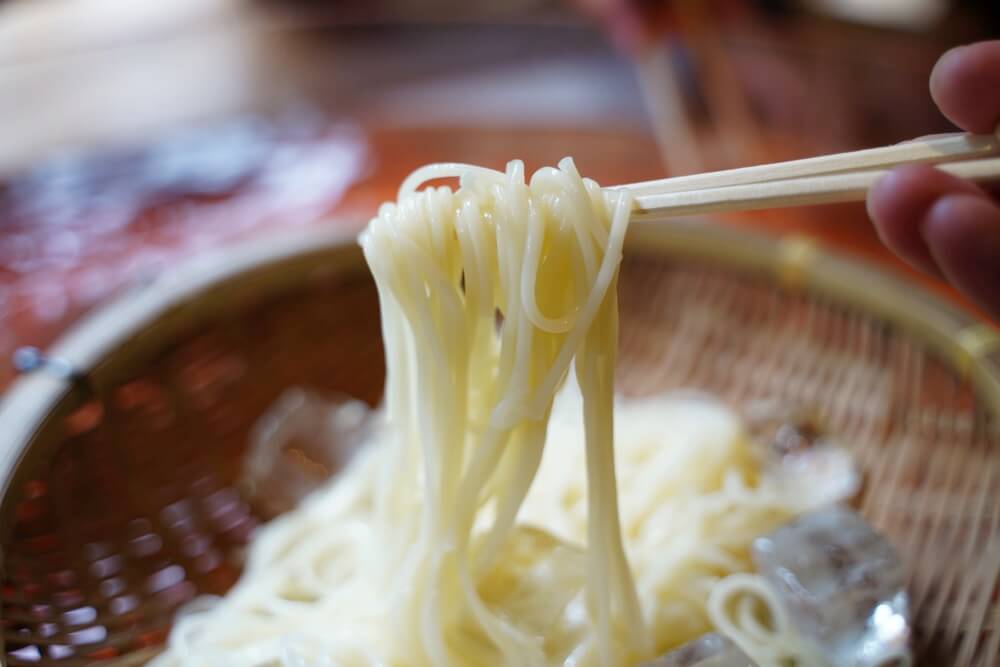 そうめん かわゆか 優峰園