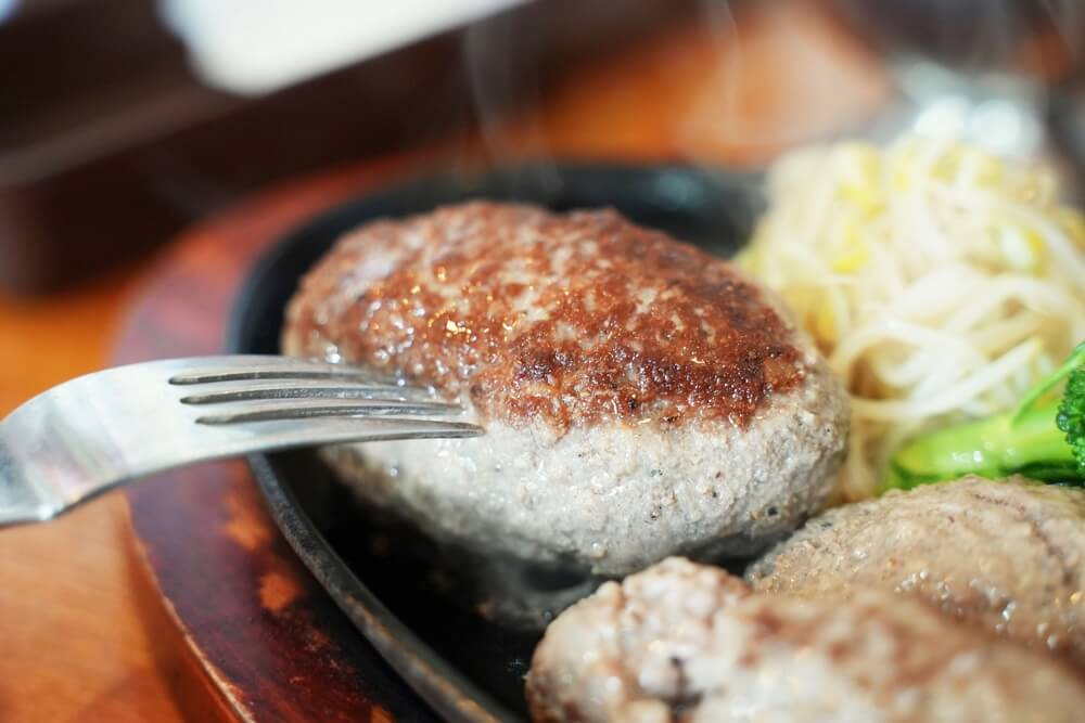 焼肉の一休 熊本 ハンバーグ