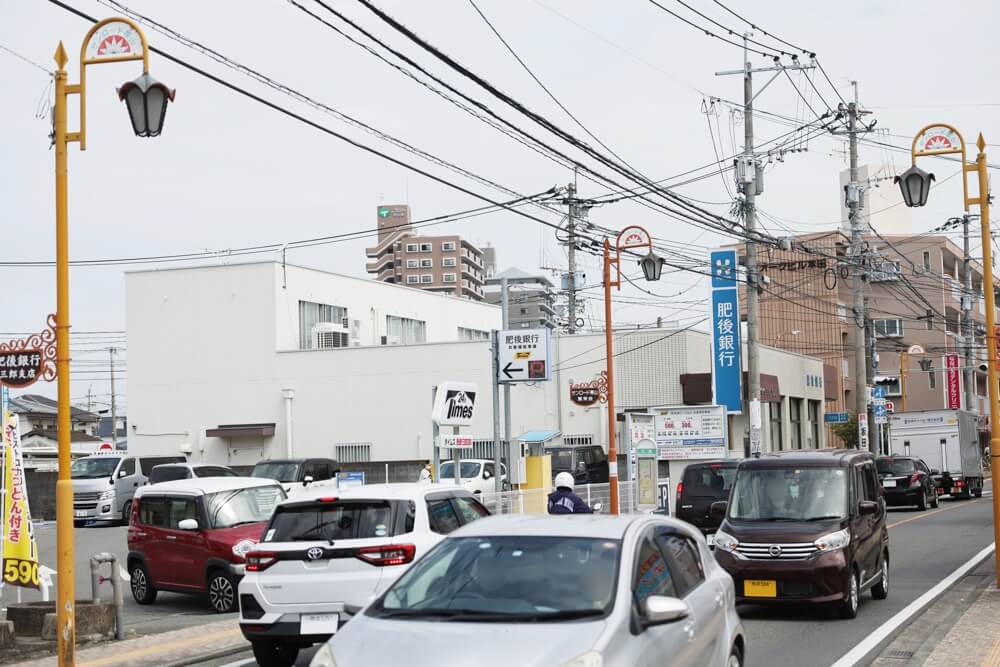 ぽぽぽ食堂 熊本 駐車場