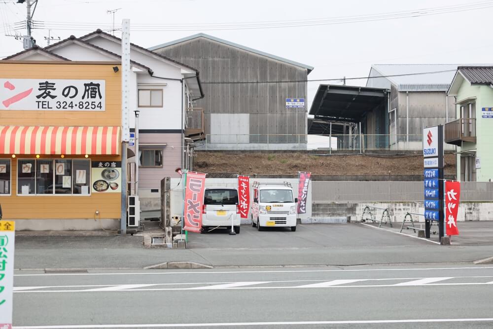 麦の宿 熊本 駐車場