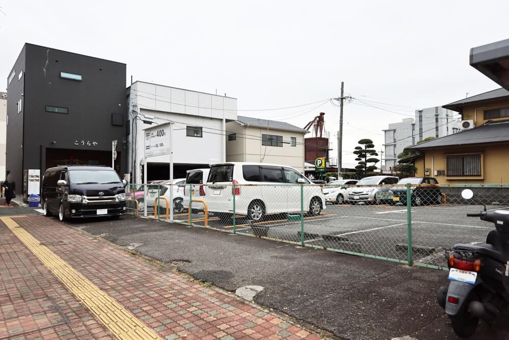 こうらや 熊本 駐車場