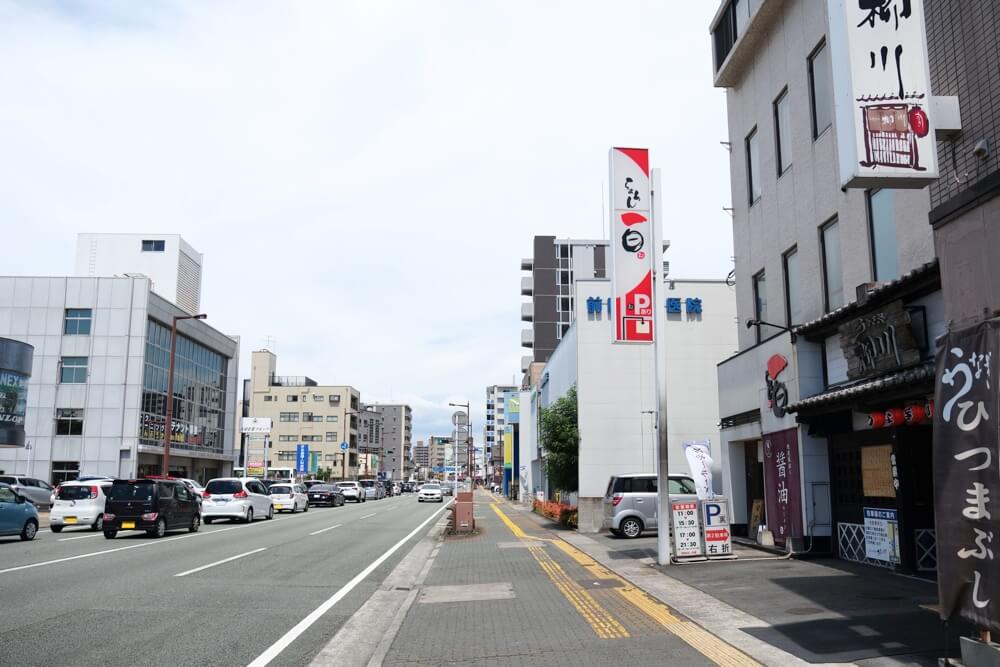 ラーメン 一白 駐車場