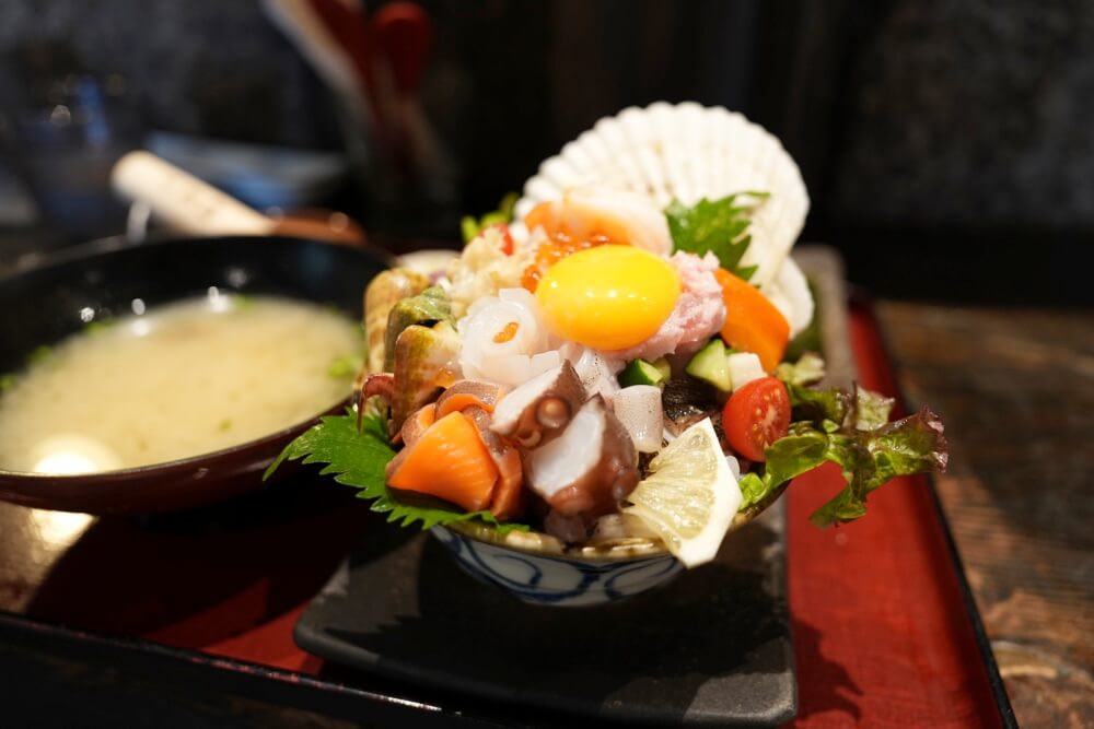 れんこん食堂 熊本 海鮮丼