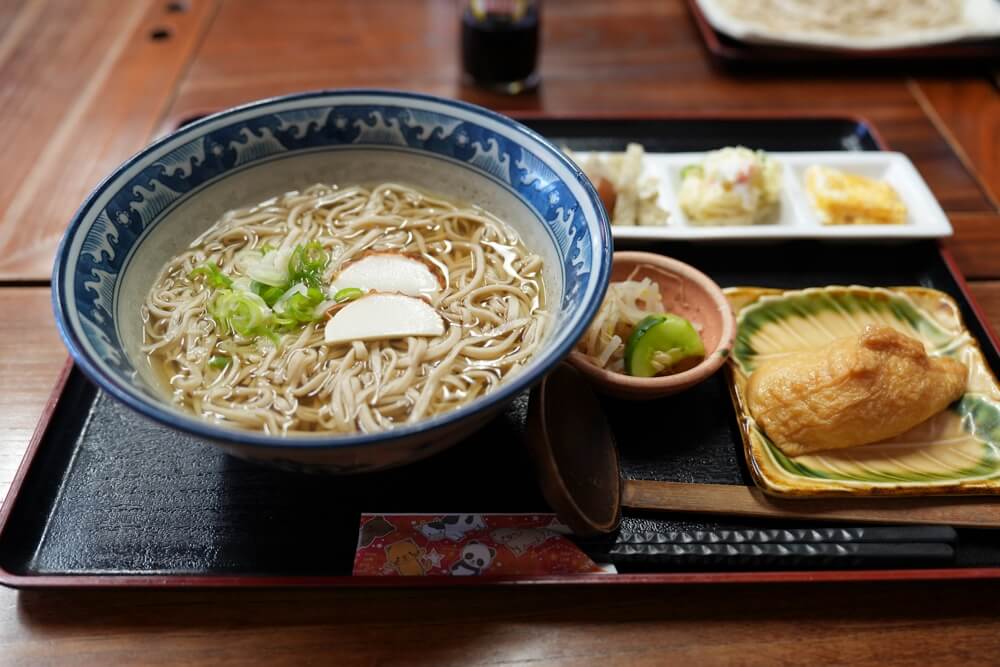 かわづ 蕎麦 熊本