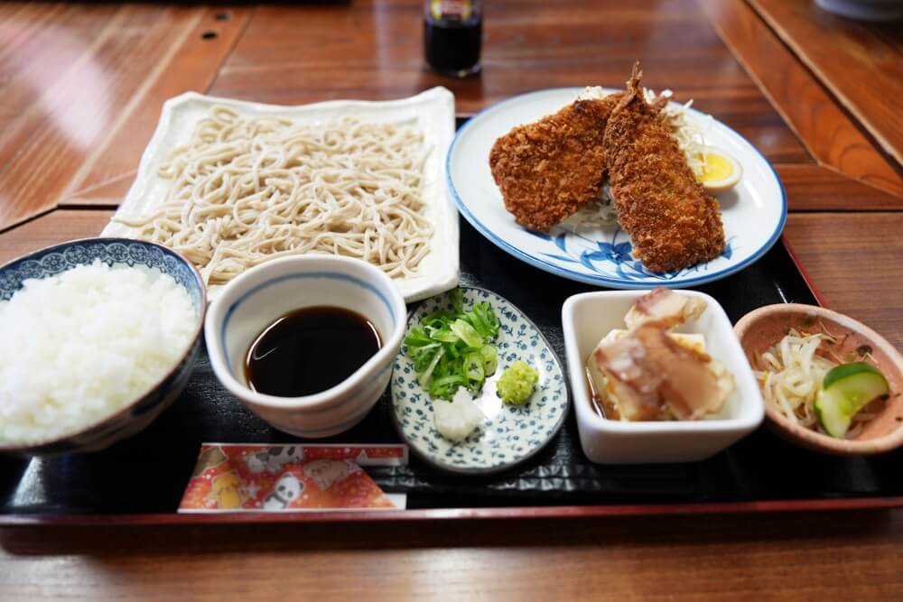 かわづ 蕎麦 熊本