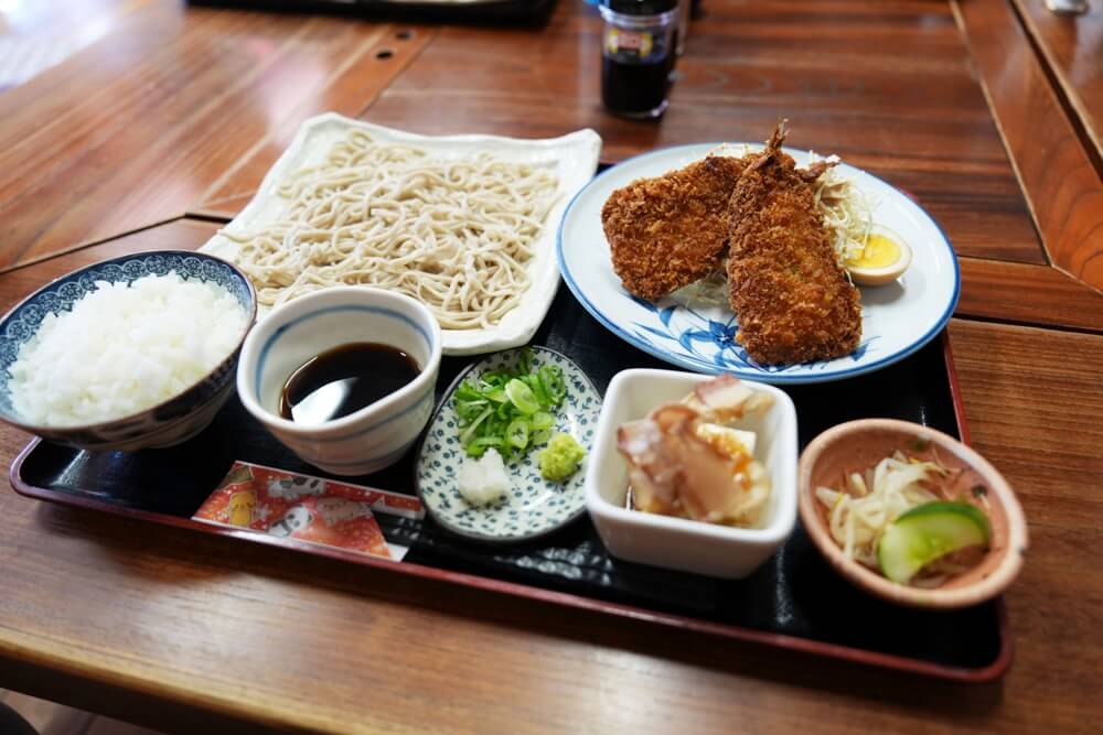 かわづ 蕎麦 熊本