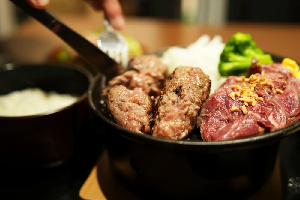 福よし 鶴屋 ハンバーグ