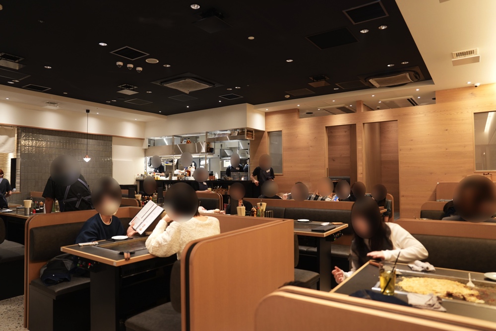 アミュプラザ くうや もんじゃ焼き