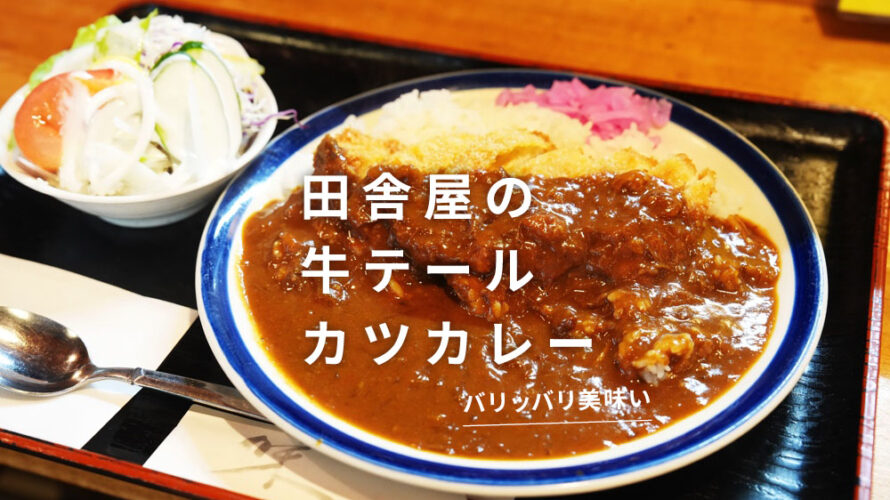 オモウマい店に出ていた熊本・大江「田舎屋」のテールカレーがバリウマだった