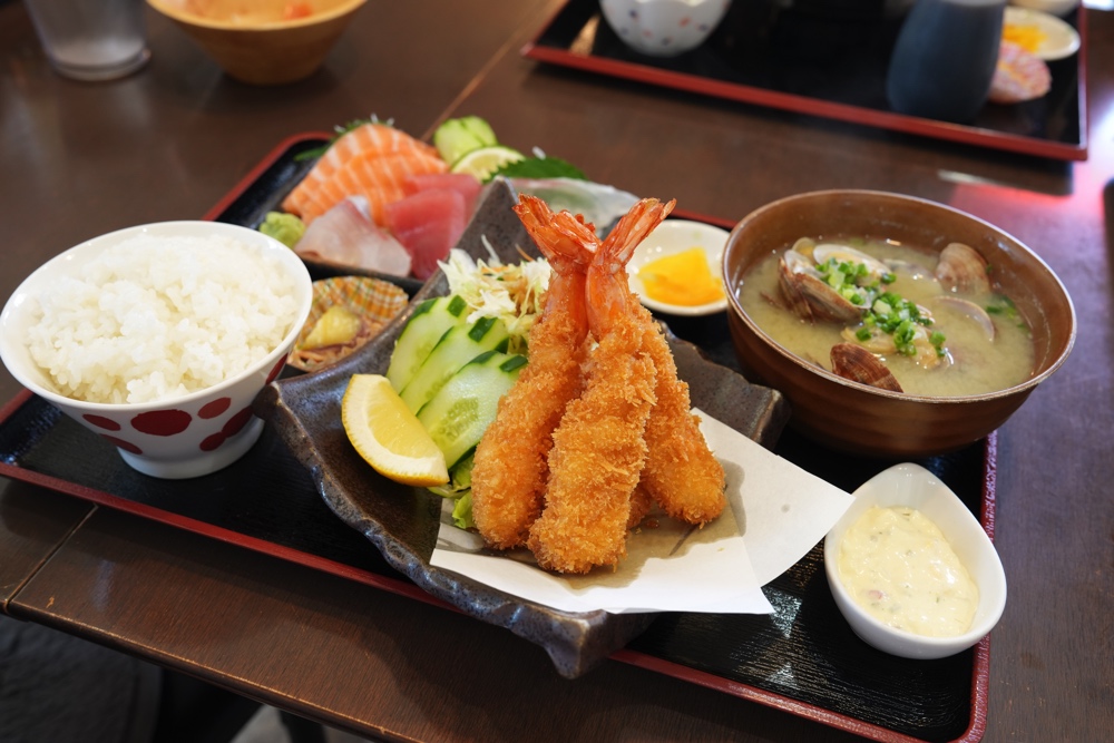 合格屋 熊本 エビフライ
